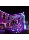 Mey İthalat® 11m 100 LED Solar RGB Işık