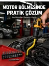 Mey İthalat® 12 Parça Vidalama Uç Seti Akrobat Tasarım Dayanıklı Metal Yeni Nesil