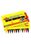 Mey İthalat® 12 Renk Extra Jumbo Crayon