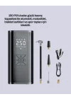 Mey İthalat® 12V Uyumlu Çok İşlevli Akıllı Araç Lastik Pompası Yeni Nesil