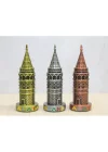 Mey İthalat® 13 cm Metal Galata Kulesi