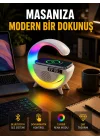 Mey İthalat® 13 Renk Seçenekli Kablosuz Şarj Cihazlı LED Lamba