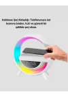 Mey İthalat® 13 Renk Seçenekli Kablosuz Şarj Cihazlı LED Lamba