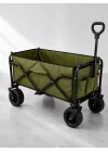 Mey İthalat® 130 KG Taşıma Kapasiteli Katlanabilir Wagon Taşıma Arabası