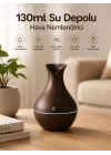 Mey İthalat® 130ml Aromaterapi Difüzörü Hava Nemlendirici 7 Renk LED Işıklı