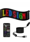 Mey İthalat® 16x96 LED Yazı Paneli 60 cm Esnek RGB Işıklı Programlanabilir Ekran