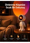 Mey İthalat® 180 Derece Dönebilen Astronot Masa ve Gece Lambası Projektör