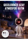 Mey İthalat® 180 Derece Dönebilen Astronot Masa ve Gece Lambası Projektör Yeni Nesil