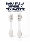 Mey İthalat® 2 Adet Güçlü Yapışkanlı Çocuk Güvenlik Kilidi
