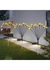 Mey İthalat® 2li Solar Bahçe Aydınlatması 10 Ledli 2 Modlu RGB