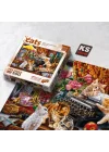 Mey İthalat®  20052 Kittens in the Writer’s Office 500 Parça Puzzle