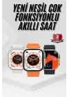 Mey İthalat® 2025 Model Akıllı Saat Kordon Hediyeli Çağrı Cevaplama Uzun Pil Süreli Android İOS Uyumlu