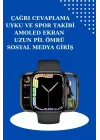 Mey İthalat® 2025 Model Akıllı Saat ve 2.Nesil TWS Bluetooth Kulaklık ANC Özelliği Amoled Ekran