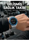 Mey İthalat® 2025 Model Yuvarlak Ekran Android ve İOS Uyumlu GPS Takibi Yapabilen Akıllı Saat Yeni Nesil