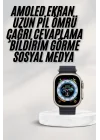 Mey İthalat® 2025 Yeni Model Akıllı Saat Android ve İOS Uyumlu Çağrı Cevaplama