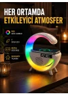 Mey İthalat® 2025 Yeni Seri 15W Kablosuz Şarjlı LED Atmosfer Lambası