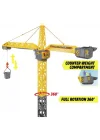 Mey İthalat® 203729023 RC Titan Crane 2 4 GHz left right up down 360°rotatable trolley