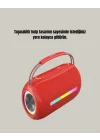 Mey İthalat® 20W Kablosuz Bluetooth Hoparlör RGB Işık Efektli USB/SD/AUX Destekli