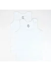 Mey İthalat® 2li Erkek Atlet K12821 Beyaz