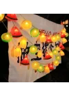 Mey İthalat® 2m 10 Led Karışık Meyveler