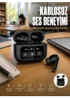 Mey İthalat® 2.Nesil Pro Ekranlı Sesli Görüşme Yapabilen Kablosuz Bluetooth Kulaklık Yeni Nesil