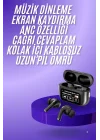 Mey İthalat® 2.Nesil Pro Ekranlı Sesli Görüşme Yapabilen Kablosuz Bluetooth Kulaklık Yeni Nesil