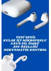 Mey İthalat® 2.Nesil Yeni Model TWS Bluetooth Kulaklık Dokunmatik Kontrol Yüksek Ses Kaliteli