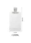 Mey İthalat® 3 Adet 100ml Krem Şampuan Kabı Tekrar Kullanılabilir Set