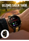 Mey İthalat® 3 Bileklikli Amoled Akıllı Saat Bluetooth Çağrı ve Sağlık Takipli Yeni Nesil