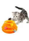 Mey İthalat® 3 Katlı Turntable Kedi Oyuncağı
