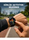 Mey İthalat® 3 Kordonlu AMOLED Akıllı Saat – Sağlık Takipli