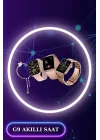 Mey İthalat® 3 Kordonlu Dokunmatik Ekran Akıllı Saat ve 2.Nesil Kablosuz Bluetooth Kulaklık ANC/ENC