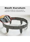 Mey İthalat® 3LÜ TAŞ GÖRÜNÜMLÜ BAHÇE ÇİTİ