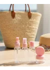 Mey İthalat® 30 ml 5’li Seyahat Banyo Şişe Seti Çantalı