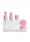Mey İthalat® 30 ml 5’li Seyahat Banyo Şişe Seti Çantalı