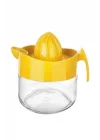 Mey İthalat®  300ml Cam Hazneli Pratik Limon Narenciye Sıkacağı KC-405