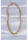 Mey İthalat® 316L Çelik Gold Renk Arpa Model Kolye