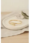 Mey İthalat® 316L Çelik Gold Renk Çivi Model Bileklik