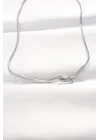 Mey İthalat® 316L Çelik Silver Renk Kolye