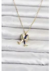 Mey İthalat® 316L Çelik Zincir Gold Renk Dolphin Model Kadın Kolye