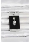 Mey İthalat® 316L Cerrahi Çelik Sallantılı Başak Model Göbek Piercing
