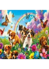 Mey İthalat® 31754 PLAYING PUPPIES 50 PARÇA PUZZLE