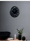 Mey İthalat® 36 Cm Asil Dekoratif Duvar Saati