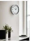 Mey İthalat® 36 Cm Beyaz Standart Duvar Saati
