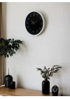 Mey İthalat® 36 Cm Dekoratif Sade Duvar Saati