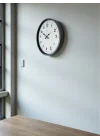 Mey İthalat® 36 Cm Gri Dekoratif Duvar Saati
