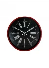 Mey İthalat® 36 Cm Kırmızı Asil Duvar Saati