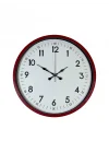 Mey İthalat® 36 Cm Kırmızı Dekoratif Duvar Saati