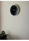 Mey İthalat® 36 Cm Krem Arapça Rakamlı Duvar Saati