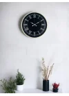 Mey İthalat® 36 Cm Krem Dekoratif Duvar Saati